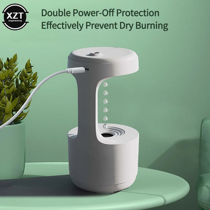 Anti-Gravity USB Humidifier & Air Purifier