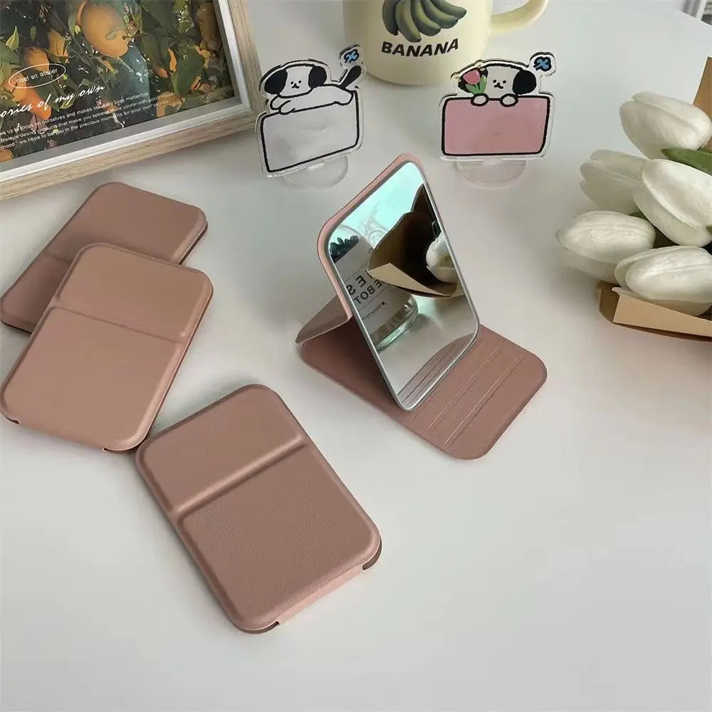 Hand held Folding Makeup Mirror Cosmetic Tool