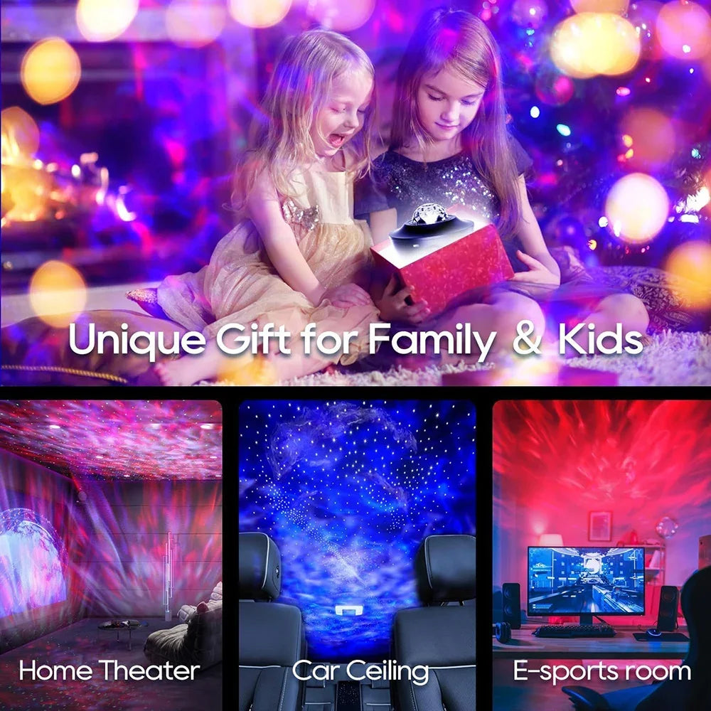 Galaxy Star Projector Lamp