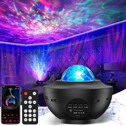 Galaxy Star Projector Lamp