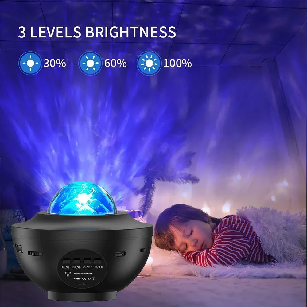 Galaxy Star Projector Lamp