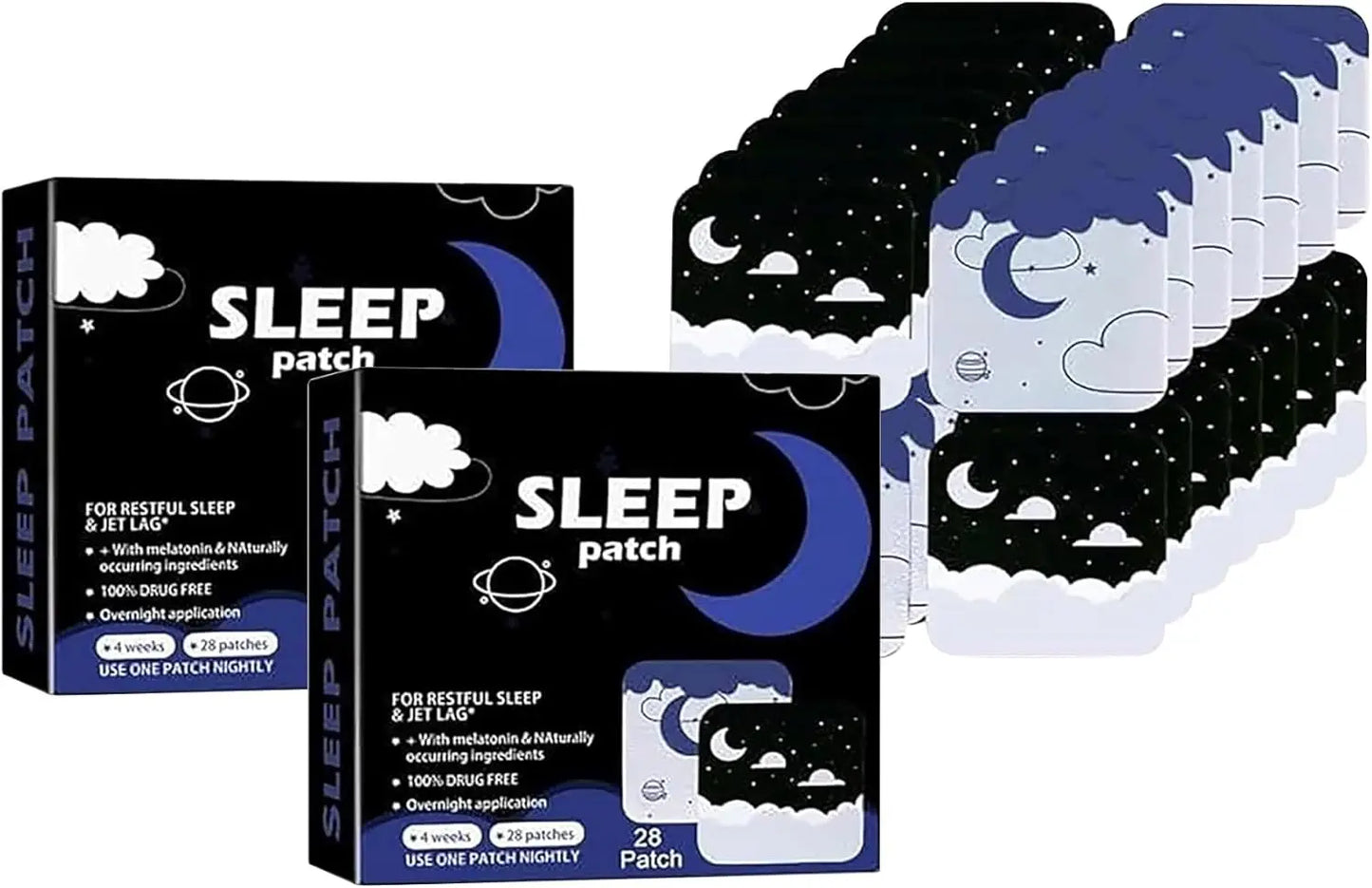 Natural Sleep Patches - Improve Sleep & Reduce Anxiety