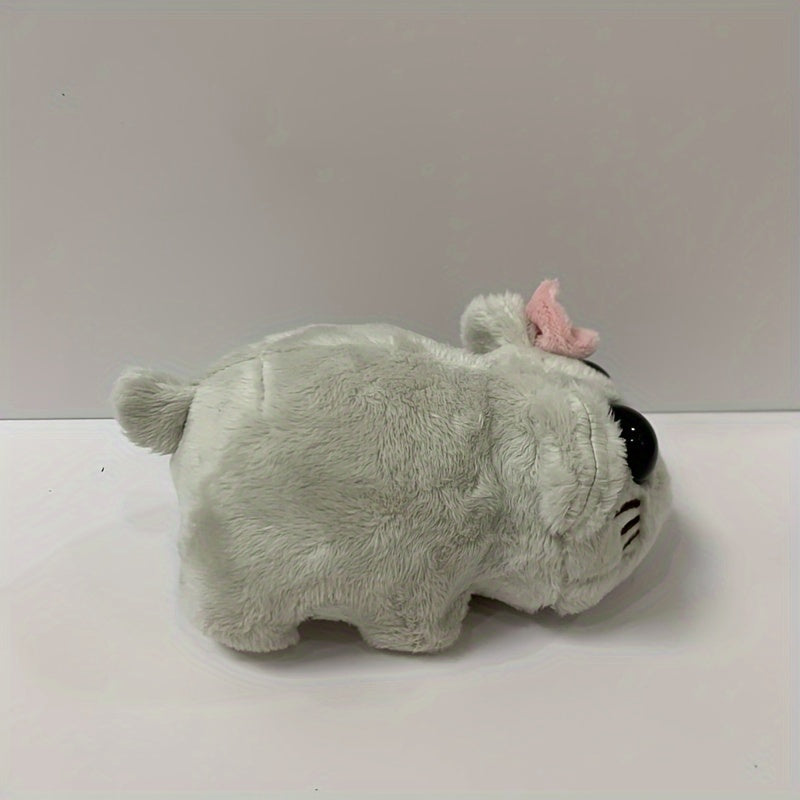 Cozy Gray Hamster Plush with Music – Soft, Perfect for Play & Decor